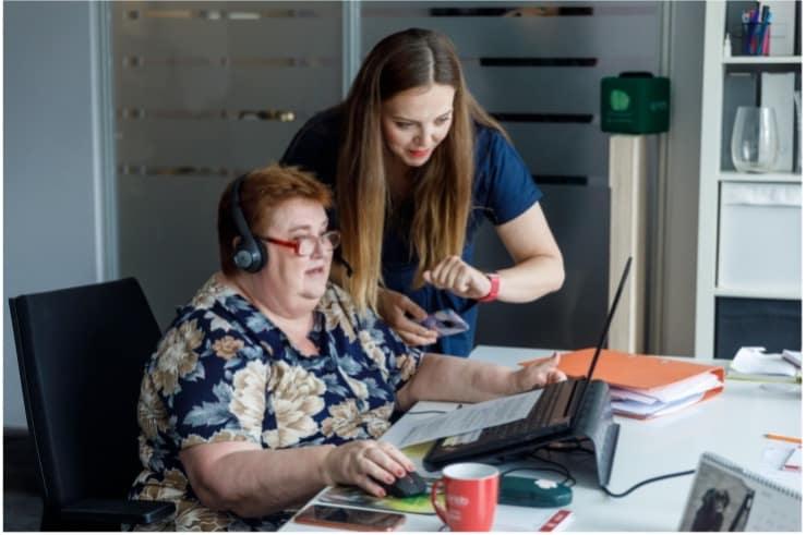 SONIDO este o afacere socială Locul de muncă este incluziv și profitul lor este investit în linia telefonică „2Talk line”